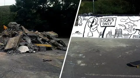 Ursynów chce pomóc odbudować skatepark. Spółdzielnia mówi "nie"