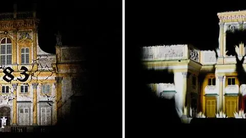 Historia bitwy pod Wiedniem namalowana laserami