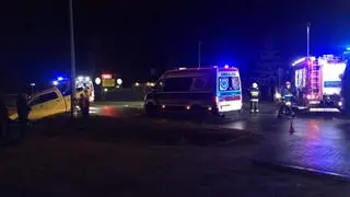 Wypadek na drodze do Nasielska