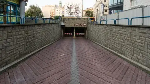 Remontują parking podziemny przy metrze