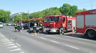 Zderzenie na Mokotowie