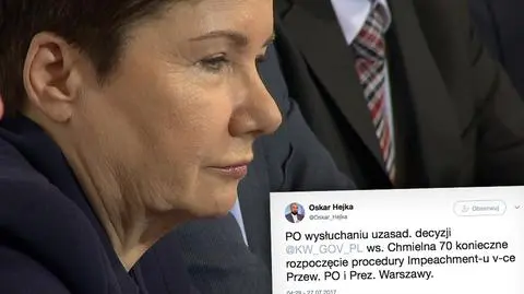 Radny PiS chce "impeachmentu" chociaż nie ma takiej procedury