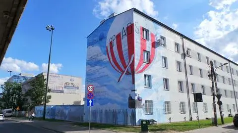 Walczył na wojnie, wygrywał zawody. Teraz ma swój mural