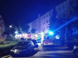 Pożar w Karczewie 