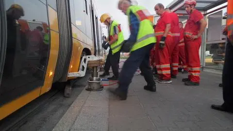 Zepsuł się tramwaj, odpadł hamulec