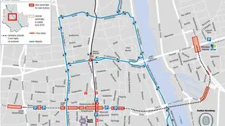 Zmiany w komunikacji miejskiej po zamknięciu ulicy Marszałkowskiej