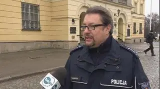 Policja o zatrzymaniu