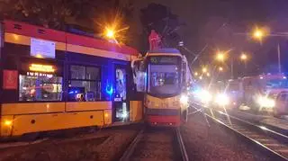 Zderzenie tramwajów na Woli