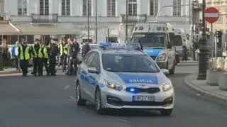 Duży protest taksówkarzy