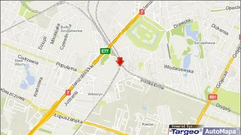 Audi potrąciło pieszego, trafił do szpitala