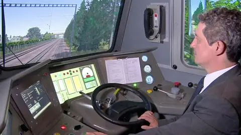 Krowa na torach, powalone drzewo. Szkolą się na nowym symulatorze