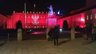 Iluminacja pałacu