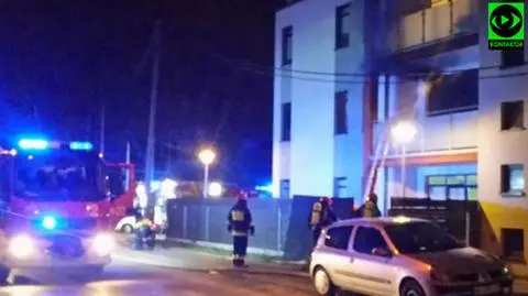 Pożar we Włochach. Płonęła kuchnia