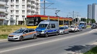 Do potrącenia pieszego przez tramwaj doszło na Tarchominie