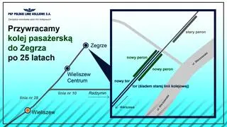 Oprócz nowych torów powstanie też nowa stacja