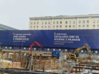 Bilbordy na Narodowym Banku Polskim 