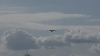 Lądowanie samolotu An-225 na Okęciu