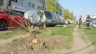 Do wypadku doszło na Radzymińskiej 