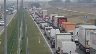 Korek na autostradzie