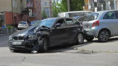 Kolizja z udziałem nietrzeźwej kierującej na Pradze Południe