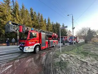 W pożarze zginął starszy mężczyzna 