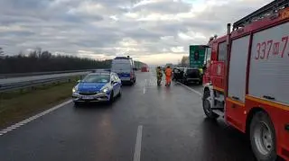 Śmiertelne potrącenie na trasie S7