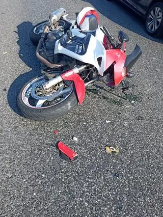 Pijany motocyklista doprowadził do kolizji
