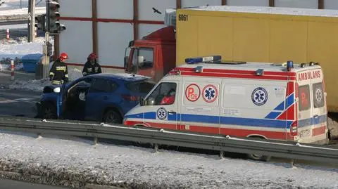 Mazda najechała na audi