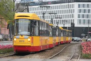 Wstrzymany ruch tramwajowy na Puławskiej