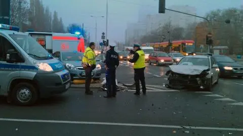 Nie ustąpił pierwszeństwa, spowodował wypadek