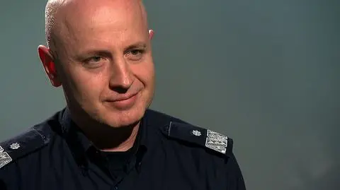 Komendant główny policji pomagał dziewczynce potrąconej przez auto