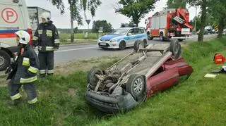 Zderzenie w miejscowości Stara Wieś