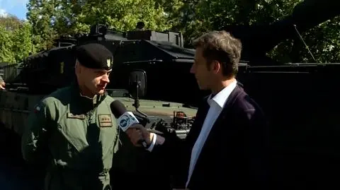 Leopard 2A5 na defiladzie. "Czuć podekscytowanie"