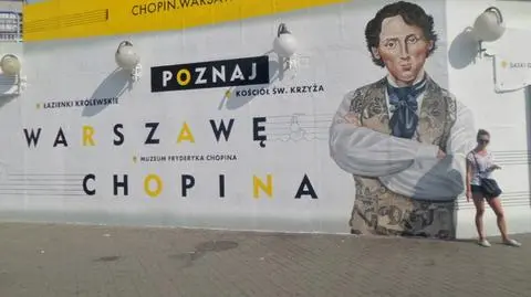 Młody Chopin na "patelni". Zachęca do odkrywania Warszawy