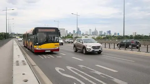 Buspas na Trasie Łazienkowskiej