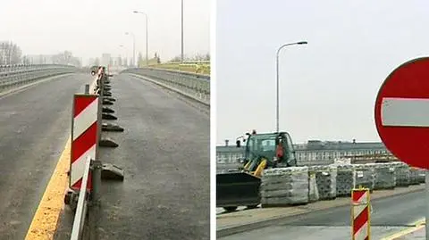 Otworzyli ćwierć wiaduktu, kierowcy wpadają w pułapkę