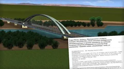 To już pewne. Nie będzie pozwolenia na most Krasińskiego