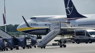 An-124 Rusłan na Lotnisku Chopina w Warszawie