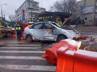 Zderzenie w alei Stanów Zjednoczonych