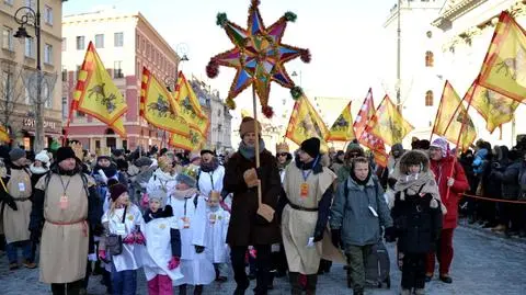 Orszak Trzech Króli tym razem bez wielbłądów. Bo było za zimno 