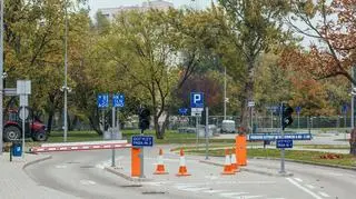 Parking "parkuj i jedź" przy Połczyńskiej 