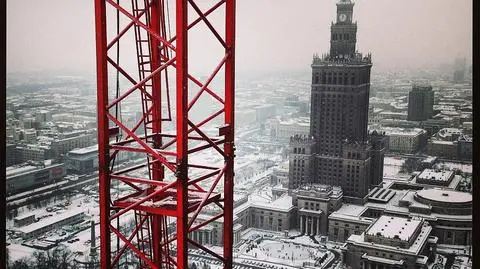 Zima w mieście ze 160 metrów. Wiecha na Cosmopolitanie