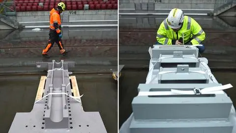 Rozpoczął się montaż bypassu na Stadionie Narodowym 