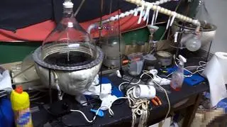 CBŚP zlikwidowało laboratorium do produkcji narkotyków