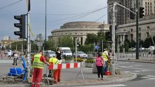 Początek pracy przy Emilii Plater