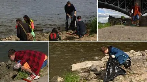 Wstydzą się za Wisłę, więc zaczęli ją sprzątać