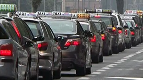 Tak taksówkarze zablokowali wyjazd z Pragi