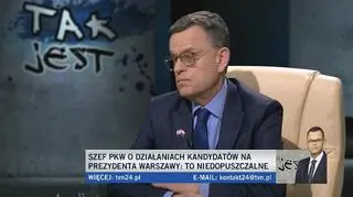 "To nie jest łamanie prawa karnego" 