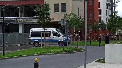 Działania policji przy Wolskiej