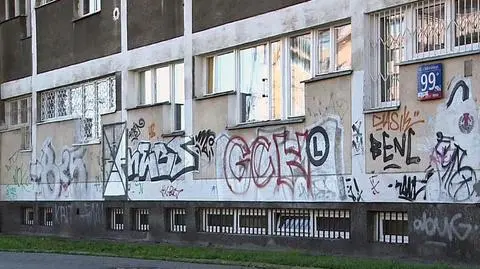 Wymazali blok pseudograffiti. "Mamy 200 takich zgłoszeń rocznie"